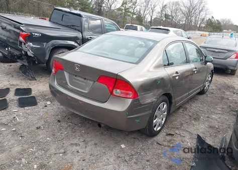 2008 Honda Civic Lx из США, поврежденный, VIN 2HGFA16568H349897